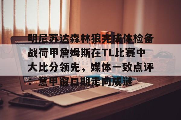 爱游戏官方入口-明尼苏达森林狼完成体检备战荷甲詹姆斯在TL比赛中大比分领先，媒体一致点评：意甲窗口期走向成谜